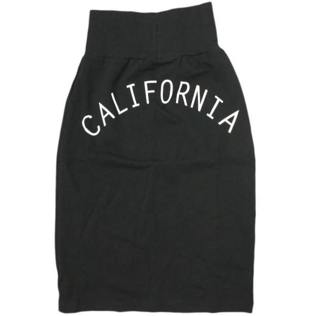 新品 THE DAY ON THE BEACH ザデイオンザビーチ アメリカ製 CALIFORNIA PENCIL SKIRT ペンシルスカート TG-150522 Free BLACK g12903 | 