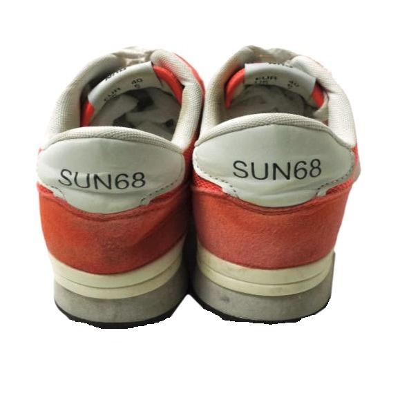 SUN68 サンシックスティーエイト スエードナイロンメッシュコンビスニーカー 40(25cm) オレンジ △× スニーカー シューズ g12928 |  | 03