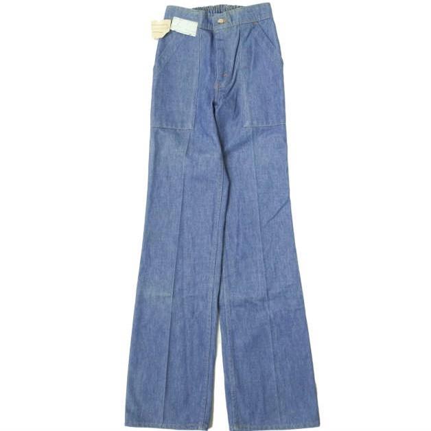 デッドストック Levi's リーバイス movin'on フレアイージーデニムパンツ 22285-5015 30 オレンジタブ MADE IN USA ヴィンテージ g12945 | 
