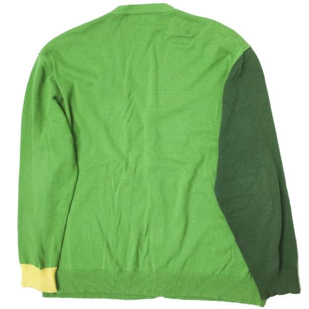 anThem アンセム 22SS ニットカーディガン XL グリーン Vネック コットンニット カラーパネル ROYAL FLASH トップス g12985 |  | 01