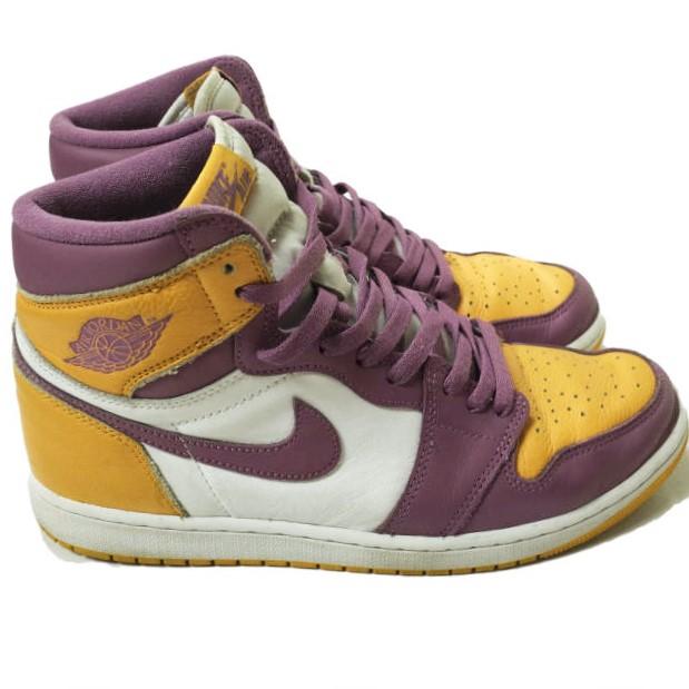 NIKE ナイキ 22SS AIR JORDAN 1 RETRO HIGH OG BROTHERHOOD 555088-706 US10(28cm) UNIVERSITY GOLD/LIGHT BORDEAUX スニーカー g12987 |  | 02