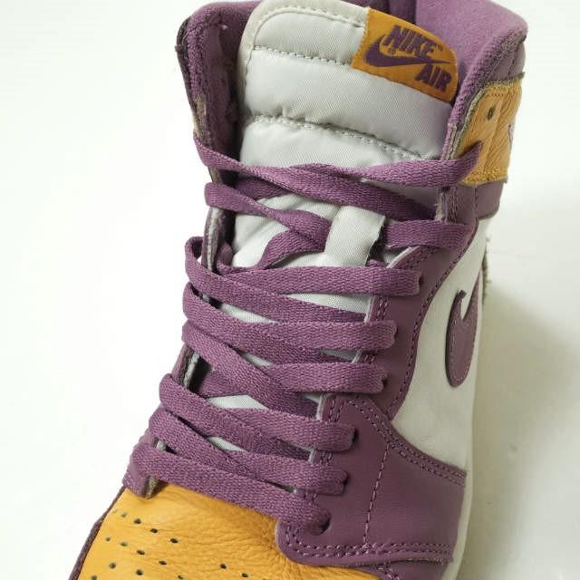 NIKE ナイキ 22SS AIR JORDAN 1 RETRO HIGH OG BROTHERHOOD 555088-706 US10(28cm) UNIVERSITY GOLD/LIGHT BORDEAUX スニーカー g12987 |  | 05