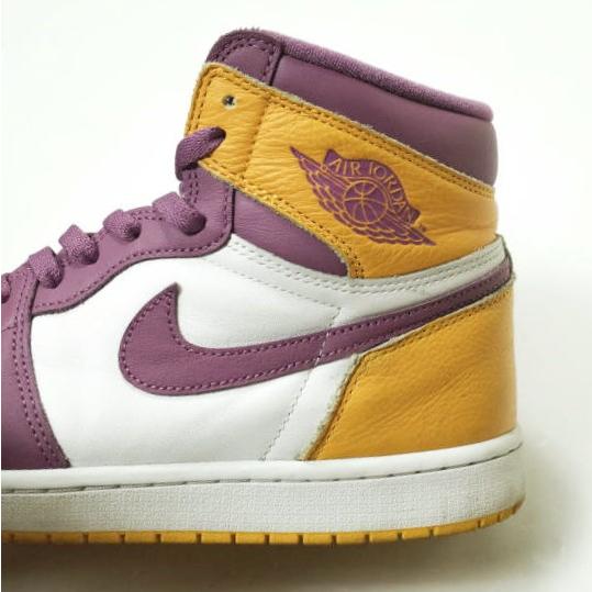 NIKE ナイキ 22SS AIR JORDAN 1 RETRO HIGH OG BROTHERHOOD 555088-706 US10(28cm) UNIVERSITY GOLD/LIGHT BORDEAUX スニーカー g12987 |  | 07