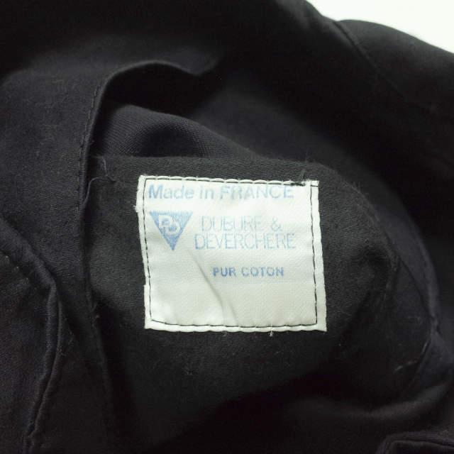 フレンチヴィンテージ Dubure ＆ Deverchere Black Moleskin Lapel Jacket ブラックモールスキン ラペルワークジャケット 44 ユーロ g13031 |  | 05