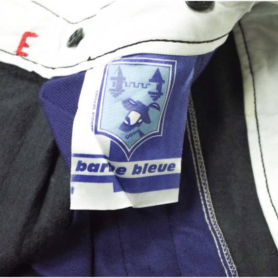 フレンチヴィンテージ barbe bleue Cotton Pique Stripe Trousers