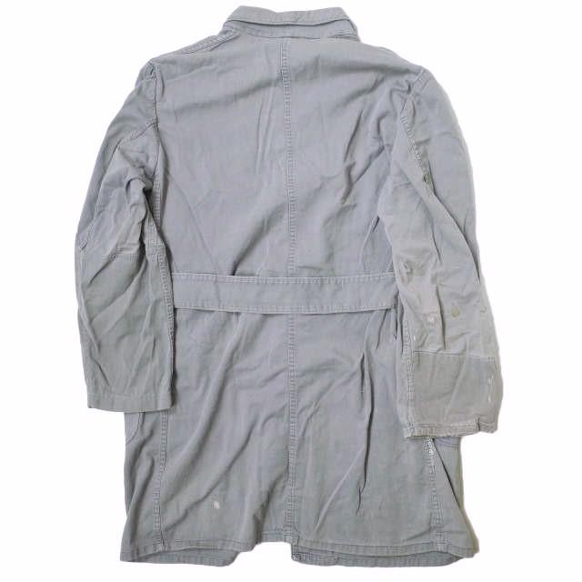 フレンチヴィンテージ BERUFS KLEIDUNGS PROFIS コットンツイル リペア＆パッチワークコート 50 FADE NAVY ユーロ BP SANFOR g13050 |  | 01