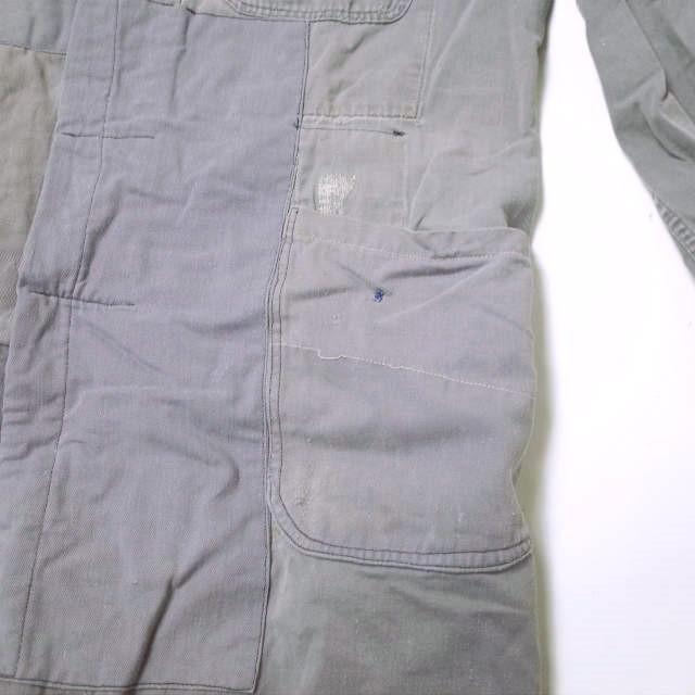 フレンチヴィンテージ BERUFS KLEIDUNGS PROFIS コットンツイル リペア＆パッチワークコート 50 FADE NAVY ユーロ BP SANFOR g13050 |  | 04