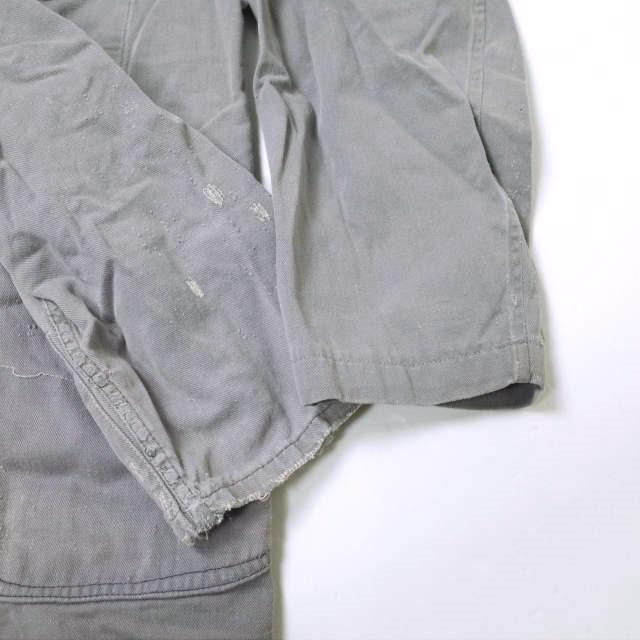 フレンチヴィンテージ BERUFS KLEIDUNGS PROFIS コットンツイル リペア＆パッチワークコート 50 FADE NAVY ユーロ BP SANFOR g13050 |  | 05