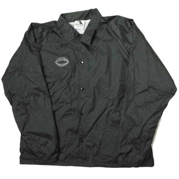 AMSTERDAM WETSUITS アムステルダムウェットスーツ SEED LOGO NYLON COACH JACKET シードロゴナイロンコーチジャケット XL ブラック g13070 | 