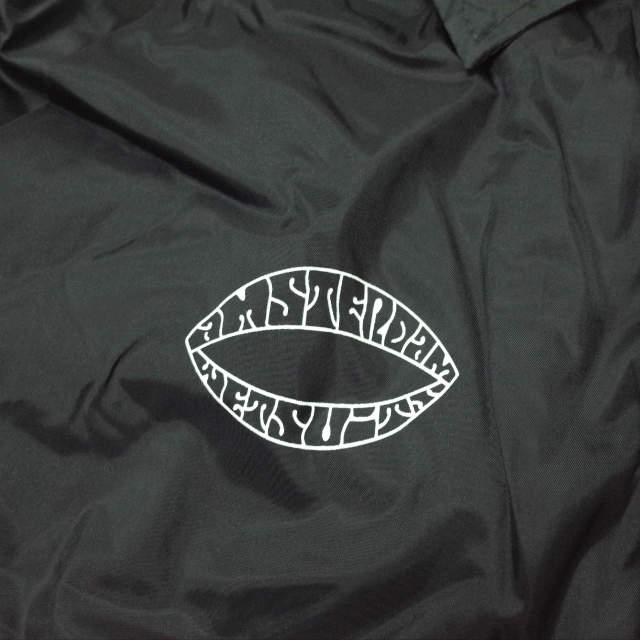 AMSTERDAM WETSUITS アムステルダムウェットスーツ SEED LOGO NYLON COACH JACKET シードロゴナイロンコーチジャケット XL ブラック g13070 |  | 04