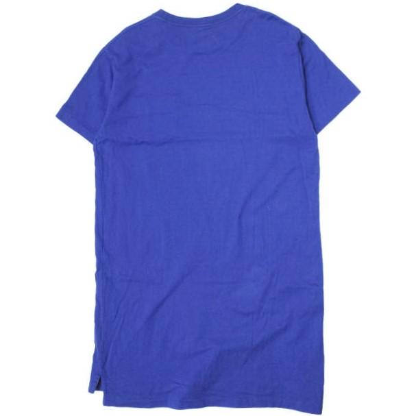 SCYE BASICS サイベーシックス 日本製 ポケットTシャツワンピース 5215-21962 38 ブルー 半袖 トップス g13087 |  | 01