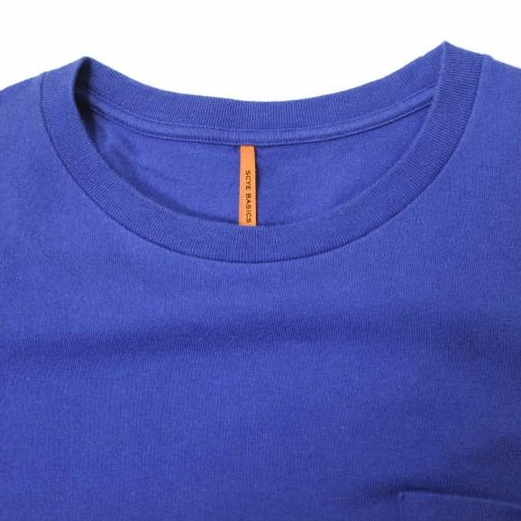 SCYE BASICS サイベーシックス 日本製 ポケットTシャツワンピース 5215-21962 38 ブルー 半袖 トップス g13087 |  | 03