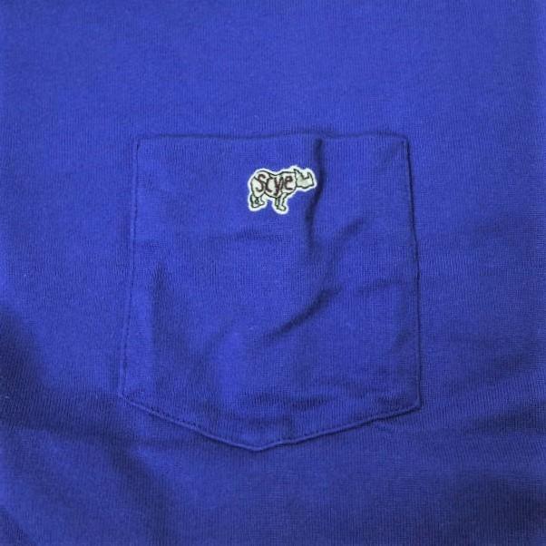 SCYE BASICS サイベーシックス 日本製 ポケットTシャツワンピース 5215-21962 38 ブルー 半袖 トップス g13087 |  | 04