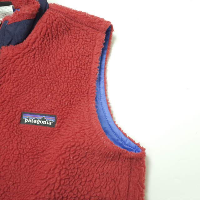 PATAGONIA パタゴニア 14AW KIDS Retro-X Vest レトロXフリースベスト 65618 M COCR(RED/NAVY) ボア トップス g13145 |  | 03