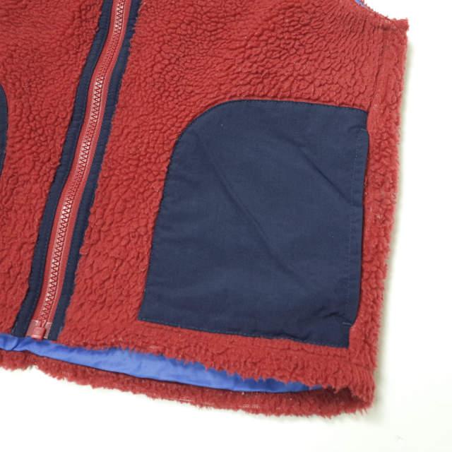 PATAGONIA パタゴニア 14AW KIDS Retro-X Vest レトロXフリースベスト 65618 M COCR(RED/NAVY) ボア トップス g13145 |  | 05