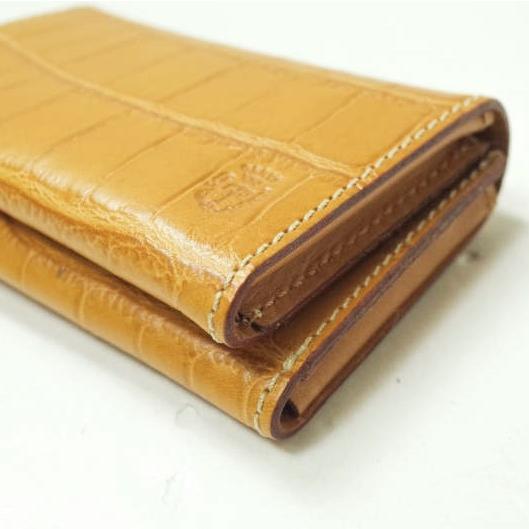 Felisi フェリージ イタリア製 クロコ型押しエンボスレザーカードケース 909/SA MANGO 二つ折り 名刺入れ g13148 |  | 04