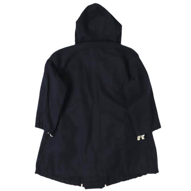 Yarmo ヤーモ イギリス製 Wool Melton Hoody Coat ウールメルトンフードコート YAR-16AW J1 M NAVY アウター g13155 |  | 01