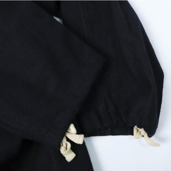 Yarmo ヤーモ イギリス製 Wool Melton Hoody Coat ウールメルトンフードコート YAR-16AW J1 M NAVY アウター g13155 |  | 06