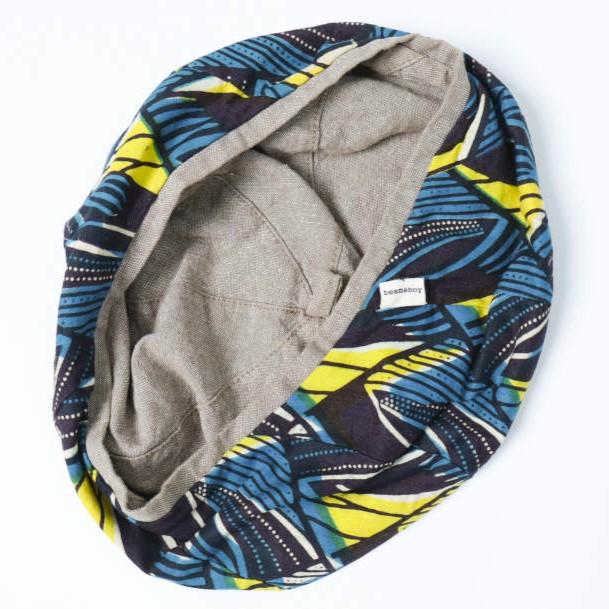 Cableami x BEAMS BOY ケーブルアミ ビームスボーイ 別注 バティック柄 リバーシブルベレー帽 ONE SIZE BLUE 帽子 g13163 |  | 08