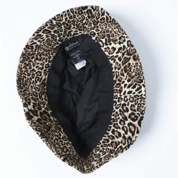 GRILLO x BEAMS グリッロ ビームス 別注 イタリア製 Leopard Bucket Hat レオパードバケットハット 11-41-5014-042 M BROWN qcillo＆c 帽子 |  | 06