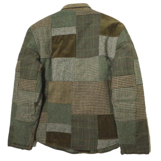 新品 RRL LIMITED EDITION Patchwork Tweed Overshirt Jacket 新品 RRL LIMITED EDITION Patchwork Tweed Overshirt Jacket