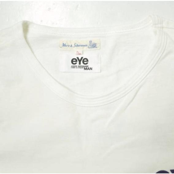 eYe COMME des GARCONS JUNYA WATANABE MAN x Merz b.Schwanen 別注 WネームロゴTシャツ 7(XL) ホワイト 半袖 トップス g13217 |  | 03