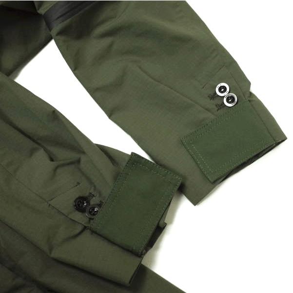 新品 sacai サカイ 22SS 日本製 リップストップナイロンミリタリー