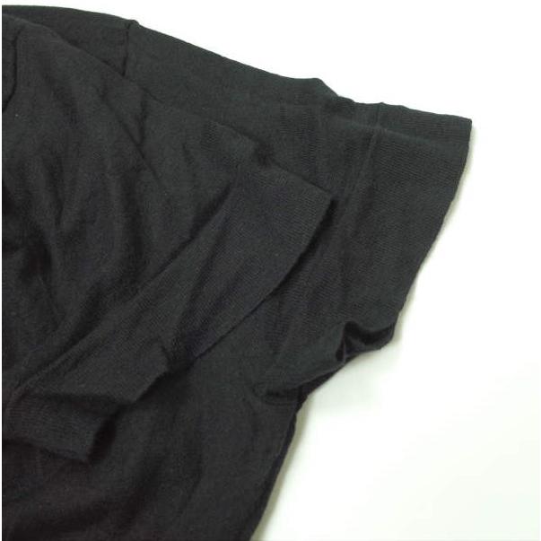 Drawer ドゥロワー コットンスリットショートスリーブニット 6518-105-0280 2 ブラック セーター 18ゲージ ハイゲージ クルーネック g13249 |  | 04