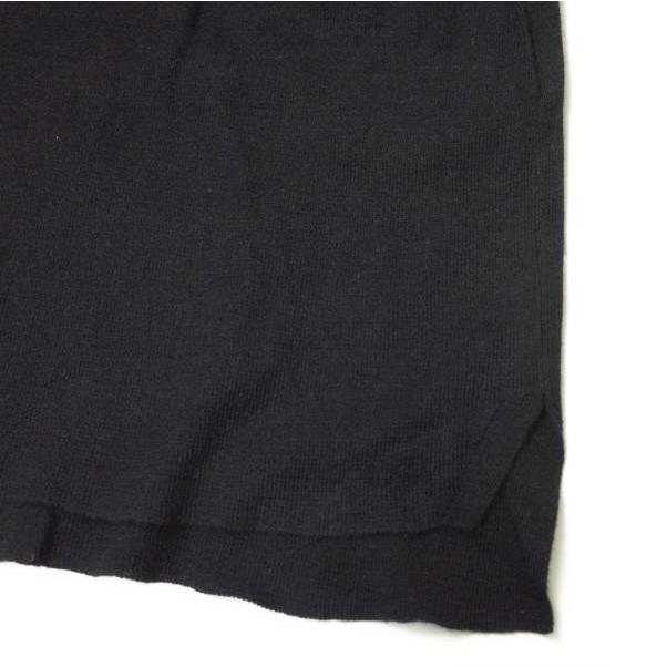 Drawer ドゥロワー コットンスリットショートスリーブニット 6518-105-0280 2 ブラック セーター 18ゲージ ハイゲージ クルーネック g13249 |  | 05