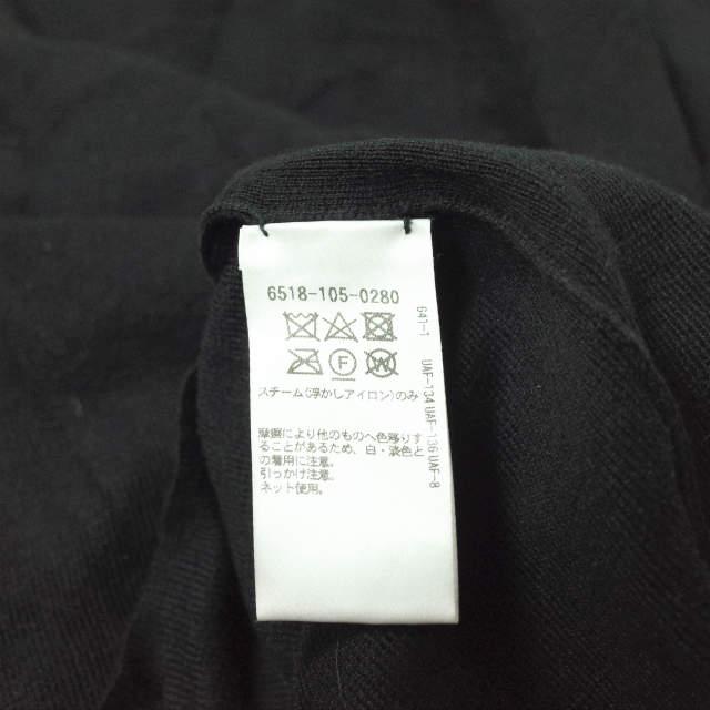 Drawer ドゥロワー コットンスリットショートスリーブニット 6518-105-0280 2 ブラック セーター 18ゲージ ハイゲージ クルーネック g13249 |  | 06