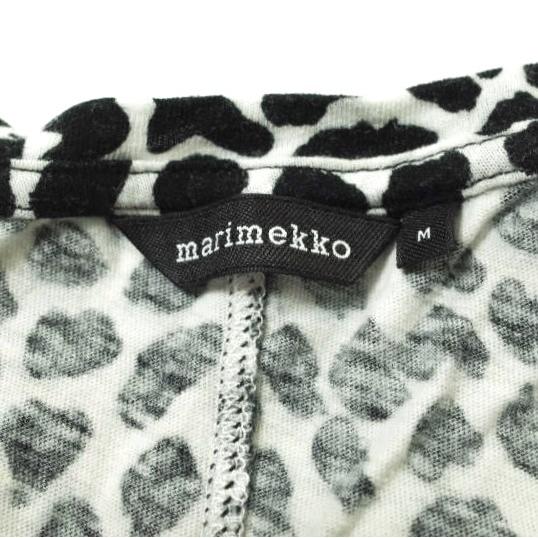 marimekko マリメッコ MAKAKI 2 PITKA IKAVA アニマルプリント ロングワンピース 52183-5-46598 M ブラック/ホワイト マキシ g13252 |  | 03