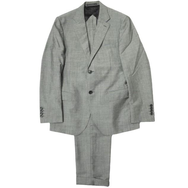 BEAUTY＆YOUTH UNITED ARROWS Dress シャンブレー2Bジャケット＆ノープリーツパンツ Narrow 48 グレー スーツ セットアップ g13281 | 