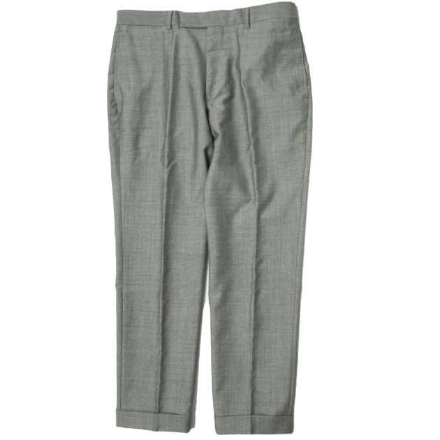 BEAUTY＆YOUTH UNITED ARROWS Dress シャンブレー2Bジャケット＆ノープリーツパンツ Narrow 48 グレー スーツ セットアップ g13281 |  | 03