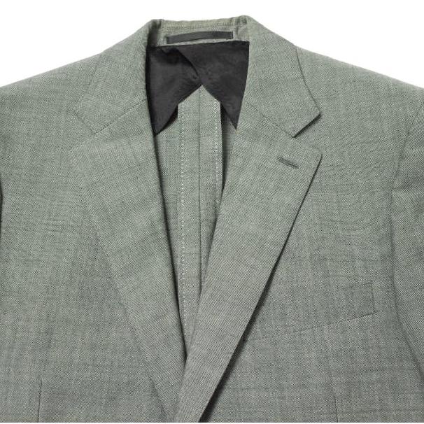 BEAUTY＆YOUTH UNITED ARROWS Dress シャンブレー2Bジャケット＆ノープリーツパンツ Narrow 48 グレー スーツ セットアップ g13281 |  | 05