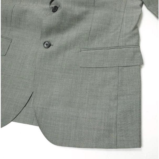 BEAUTY＆YOUTH UNITED ARROWS Dress シャンブレー2Bジャケット＆ノープリーツパンツ Narrow 48 グレー スーツ セットアップ g13281 |  | 06