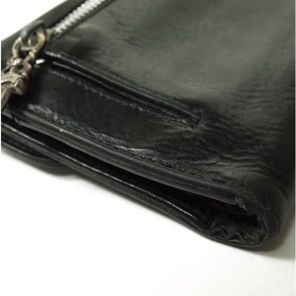 CHROME HEARTS クロムハーツ WAVE WALLET CROSS BUTTONS BLACK HEAVY LEATHER ウェーブウォレット ブラック 長財布 g13291 |  | 06