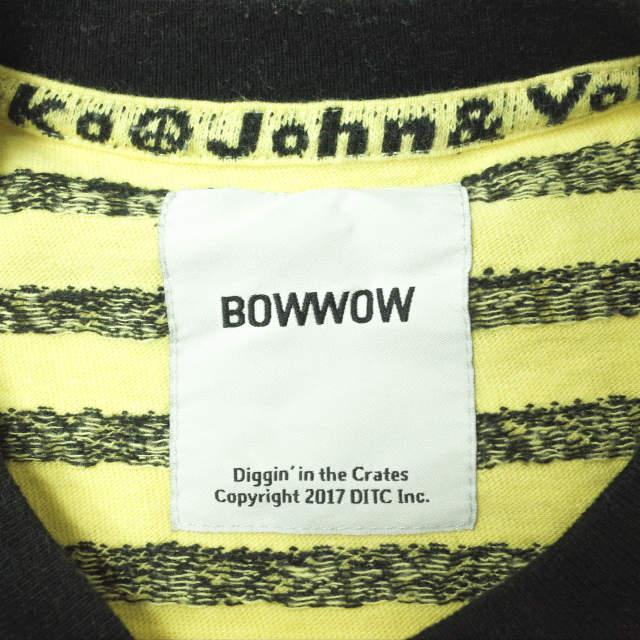 BOWWOW x BEAMS BOY バウワウ 22SS JOHN＆YOKO JACQUARD TEE