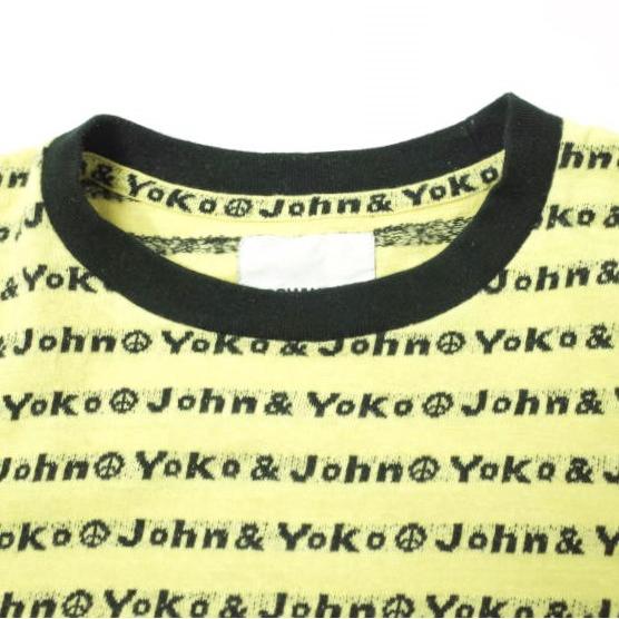 BOWWOW x BEAMS BOY バウワウ 22SS JOHN＆YOKO JACQUARD TEE