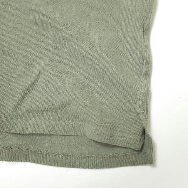 nonnative ノンネイティブ 23SS CLERK S/S HENLEY NECK TEE COTTON PIQUE OVERDYED 鹿の子ヘンリーネックTシャツ NN-C4233 2 CEMENT g13343｜looponline｜06