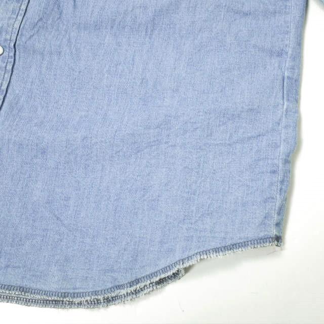 Wrangler x Bshop ラングラー ビショップ 23SS 別注 WESTERN SHIRTS - USED カットオフデニムウエスタンシャツ WS9320 L Indigo g13346 |  | 05