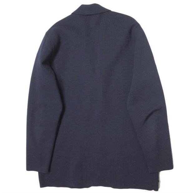 UNIQLO U ユニクロユー ミラノリブジャケット 351-432924 L NAVY ニット テーラード カーディガン クリストフルメール アウター g13350 |  | 01