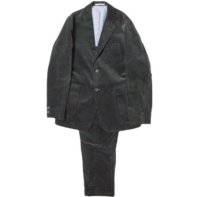 BEAMS PLUS ビームスプラス 21AW コーデュロイ3ボタンジャケット ＆ コーデュロイアイビートラウザーズ M スーツ セットアップ g13363 | 