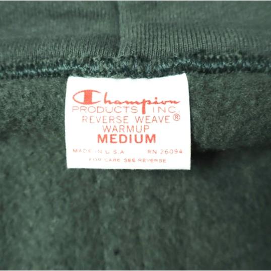 Champion チャンピオン アメリカ製 赤単タグ 70年代復刻 REVERSE WEAVE Hooded Sweatshirt リバースウィーブ スウェットジップパーカー M |  | 02