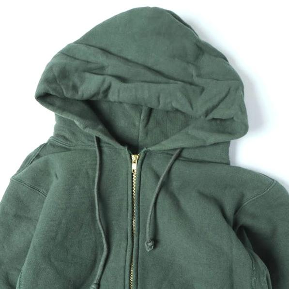Champion チャンピオン アメリカ製 赤単タグ 70年代復刻 REVERSE WEAVE Hooded Sweatshirt リバースウィーブ スウェットジップパーカー M |  | 03