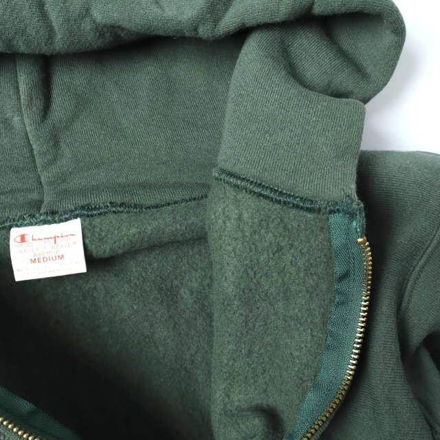 Champion チャンピオン アメリカ製 赤単タグ 70年代復刻 REVERSE WEAVE Hooded Sweatshirt リバースウィーブ スウェットジップパーカー M |  | 04
