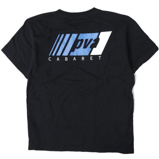 CABARET POVAL キャバレーポヴァール Durrell Tee ロゴプリントTシャツ M BLACK 半袖 トップス g13376 |  | 01