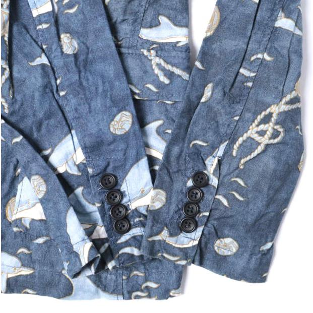 FWK by ENGINEERED GARMENTS エンジニアードガーメンツ 16SS Baker Jacket - Dolphin Print ドルフィンプリント ベイカージャケット 1 NAVY |  | 05