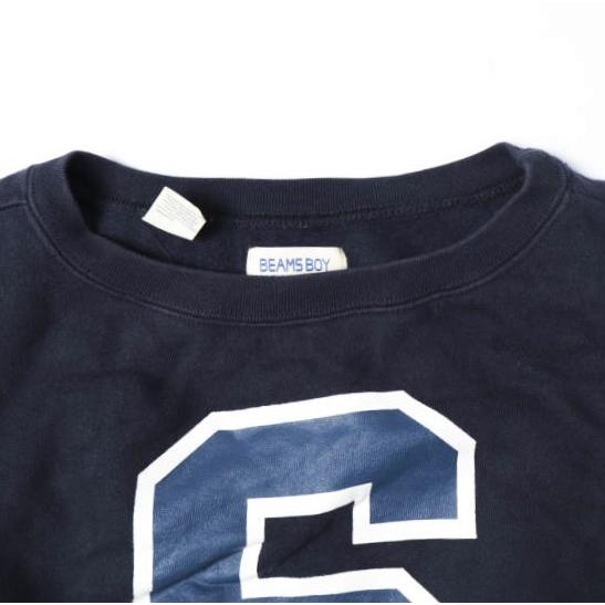 SCREEN STARS x BEAMS BOY スクリーンスターズ ビームスボーイ 別注 Sロゴ ドルマンスリーブスウェット 13-13-0122-146 S NAVY 裏起毛 |  | 04