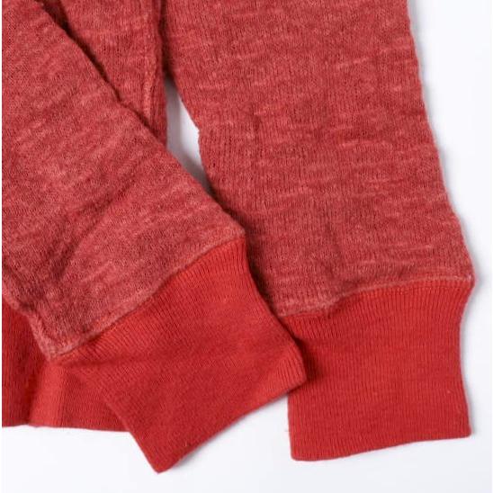 BEAMS BOY ビームスボーイ 日本製 1976 フロッキーロゴ Vガゼットクルーネックニット ONE SIZE RED セーター プルオーバー トップス g13389 |  | 05