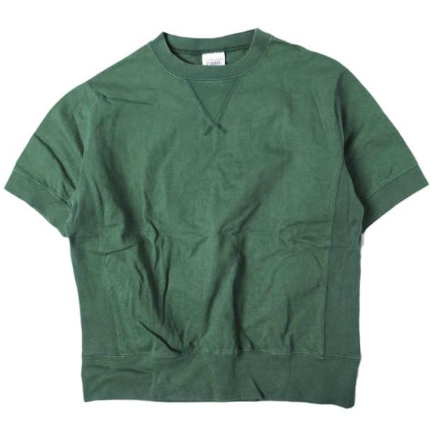 CAMBER キャンバー アメリカ製 Vガゼットショートスリーブスウェット CAM14SS-004 S GREEN トレーナー 半袖 Tシャツ トップス g13406 | 